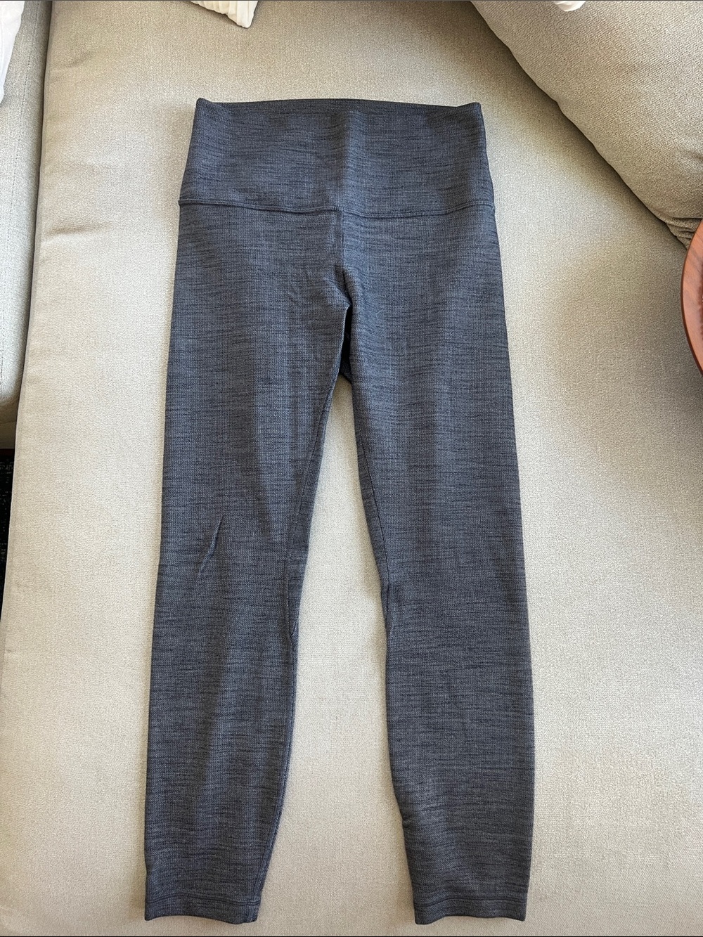 Lululemon Womens High-Waist Leggings - Charcoal Gray Size 6